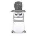 Ingenuity SmartClean Trio Elite 3-in-1 Convertible Baby High Chair, Toddler Chair, and Dining Booster Seat, For Ages 6 Months and Up, Unisex - Slate (Trio Elite Slate)