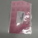 Thinkor Reposition Laminated Bible Tabs, Large Print Pink Stickers, Easy to Read & Apply Bible Tabs for Women and Man