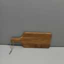 Samhita Acacia Wood Cutting Board, for Meat, Cheese, Bread, Vegetables & Fruits, with Grip Handle (15" x 7")