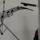 senya Violin with Music Notes Hand Towel Ultra Soft Luxury Towels for Bathroom 30"x15"