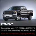 3" Adjustable Front Leveling Lift Kit Compatible with 1999-2004 Ford F-250 F-350 Super Duty 4x4 4WD Models