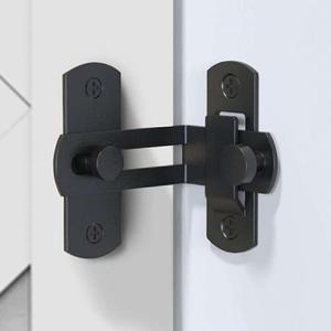 2 x 90 Degree Locking Privacy Lock Sliding barn Door Latch Right Angle Door Clasp cam Lock