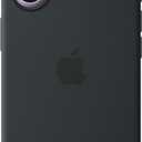 Apple iPhone 17 Silicone Case with MagSafe and Camera Control: Lightweight Phone Case, Wireless Charging Compatible, Smooth Matte Finish, Black