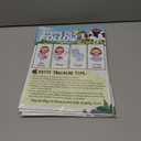 5 x 5 Fun Styles Potty Training Chart Unicorn Castle Reward Stickers 10 Mermaid Farm Poop Chart with 315 Clown Potty Training Stickers for Toilet Success Toddlers Boys Girls