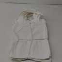 20 Pack Canvas Tote Bag 32" x 38" White