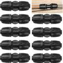 YENOVO 1/2" Irrigation Fittings End Plugs, 10 Pack Drip Tubing Connectors for 16mm Drip Tubing, Durable, Leak-Proof, Tool-Free Installation for Garden Watering System (Drip Irrigation Fittings, 10) : Patio, Lawn & Garden