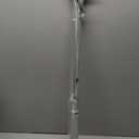 Kenney Nicholas Twist & Fit No Tools Tension Curtain Rod, 28 to 48 Inch Brushed Nickel Silver Extendable Rod, Easy Install