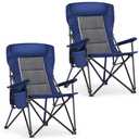 ALPHA CAMP Oversized Camping Chair for Adult Lawn Chair for Outdoor Camping