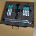 YIHUA 982D-I PRO 2 IN 1 Precision Microsoldering Iron Hot Tweezers Soldering Station with 10 Tip Cartridges, Individual Operating Interfaces, Dual Holder, Auto Temp Calibration, 4 Pre-set Channels