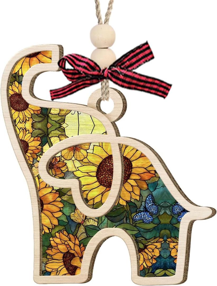 3 x Friendship Elephant Gifts for Women 2025 - Sisterhood Bestie Ornament, Elegant Birthday Gifts for Sisters Siblings, Unique Ornaments for Tree Decor, Thoughtful for Friends