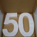 50th Birthday Decorations Woman Man,Marquee Numbers for 50th Wedding Anniversary Decorations,Light Up Numbers 50 Sign for Party Backdrop Wall Decor,50 Birthday Centerpieces Table Decoration
