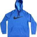 Nike mens Men's Hoodie Pull-over Swoosh (as1, alpha, m, regular, regular, Blue/Black)