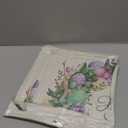 MODOVOS Easter Tulips Eggs Wreath Rabbit Throw Pillow Covers 18x18 Set of 4 Buuny Spring Farmhouse Cushion Case Decoration for Sofa Couch