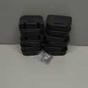 Black Mouse Bait Station with 12 Compact Units & 1 Key - Bait Boxes for Mice - Durable and Discreet Outdoor Setup - Mice Boxes