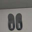 Plantar Fasciitis Feet Insoles Arch Supports Orthotics Inserts Relieve Flat Feet, High Arch (Mens 8-8 1/2 | Womens 10-10 1/2) (Gray)