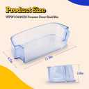 2-Pack WPW10430639 Refrigerator Door Shelf Bin Compatible with Whirlpool Kenmore, Freezer Door Bin W10430639 W10324876 WPW10430639VP AP6021338 PS11754659 EAP11754659 2683861