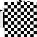 50 Count Black and White Checkered Paper Napkins, Disposable Cocktail Napkins with Racing Theme Checkerboard Design for Race Car Party, Birthday, Baby Shower, and Speed-Themed Table Decorations