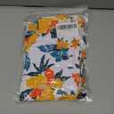 AIDEAONE 5-16T Girls Bathing Suit 3 Piece Swimsuit Drawstring Quick Dry Tankini with Cover Ups (9-10 Years, Yellow)