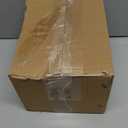 Agyiuns Tea Pot, Porcelain Teapot 37oz,tea pots for tea party,Tea Infuser Pots for Blooming loose Leaf Tea (White with blue flower)