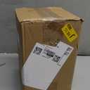 MyGift Artificial Eucalyptus Plant in Modern Gray Concrete Pots with Geometric Embossed Pattern (1, Blue)