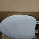 Bemis 1500EC 390 Lift-Off Wood Elongated Toilet Seat, Cotton White (Pack of 1)