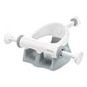 Ingenuity My Bath Seat for Sit-Up Baby Bathing, Sure & Secure Suction Cups, ASTM Safety Tested & Approved, Backrest for Assisted Sitting, Easy Setup & Storage, Gray