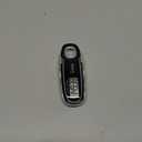 3D Pedometer for Walking with Removable Clip and Carabiner Simple Step Counter for Walking Accurate Clip On Step Tracker for Men Women Kids (Black)