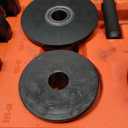 Orion Motor Tech Wheel Bearing Press Kit for Front Wheel Drive Bearing Removal & Installation, 24pc Wheel Bearing Puller Tool Set with Sliding Screws Universal Bushings Sleeves Storage Case (RED,BLACK)