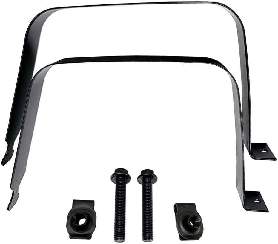 578-183 Fuel Gas Tank Straps Bracket Fit 1999-2019 for Chevy Silverado 1500 2001-2010 for Chevy Silverado 2500 HD 1999-2019 for GMC Sierra 1500 Replace 578183 15206818 15288145 ,with 2PCS Bolts