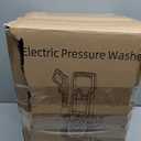 Pressure Washer, with 55FT Cleaning Range, 4 Nozzles, Foam Cannon, High Pressure Cleaning Machine for Cars, Homes, Patios, Fences, Blue