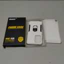 Bonkier for Motorola Moto G Stylus 5G 2024 Case, 15 FT Military Grade Drop Protection with 2X Tempered Glass Screen Protector, Heavy-Duty Shockproof Kickstand Case for Moto G Stylus 5G 2024 White