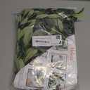 39 Inch Artificial Olive Branch Greenery Stems Fake Plants with 222 Leaves for Vase Faux Olive Branches Home Decor Indoor 2PCS