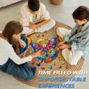 Wooden Puzzles for Adults, 300 Pieces Adult Puzzles, Unique Mandala Butterfly Puzzles Gifts for Cat Lover, Wooden Puzzle Games (L-15.7 * 14.1in)