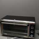 BLACK+DECKER 8-Slice Extra Wide Convection Toaster Oven, Fits 9"x13" Oven Pans and 12" Pizza, Bake, Toast, Broil, and Keep Warm Functions, Countertop Compact Design with Stainless Steel Finish