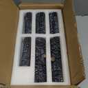 LemonRoad 15 Pcs Small Faux Logs Decorative Heat Resistant Fake Logs Wood Realistic Stackable Ceramic Branches for Indoor Outdoor