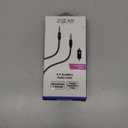 ZGEAR 4FT AUXILIARY CABLE - MICROPHONE & REMOTE TANGLE RESISTANT 3.5mm Audio