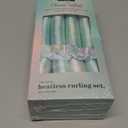 Heatless Hair Curler, Satin No Heat Hair Curlers to Sleep in, Super Soft Heatless Rollers Overnight Heatless Curling Set with Scrunchies for All Hair Types (Dream Nebula) Pack of 2