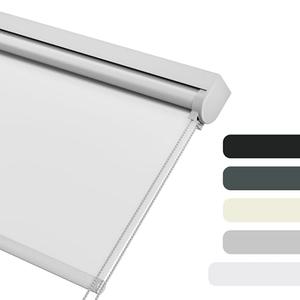 HOTSOON Blackout Roller Shades for Windows, Color-Matched Roller Blinds, UV Protection, Thermal Insulation Fabric Room Darkening Shades for Home, Office, White, Custom Size HOTSOON Blackout Roller Shades for Windows, Color-Matched Roller Blinds, UV Protection, Thermal Insulation Fabric Room Darkening Shades for Home, Office, White, Custom Size