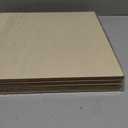 LotFancy Basswood Sheets for Craft, 12 Pack, 12 x 12 x 1/8 Inch, 3mm Thick Plywood Sheets, Unfinished Wood Boards for Laser Cutting & Engraving, DIY Architectural Models, Wood Burning and Stain