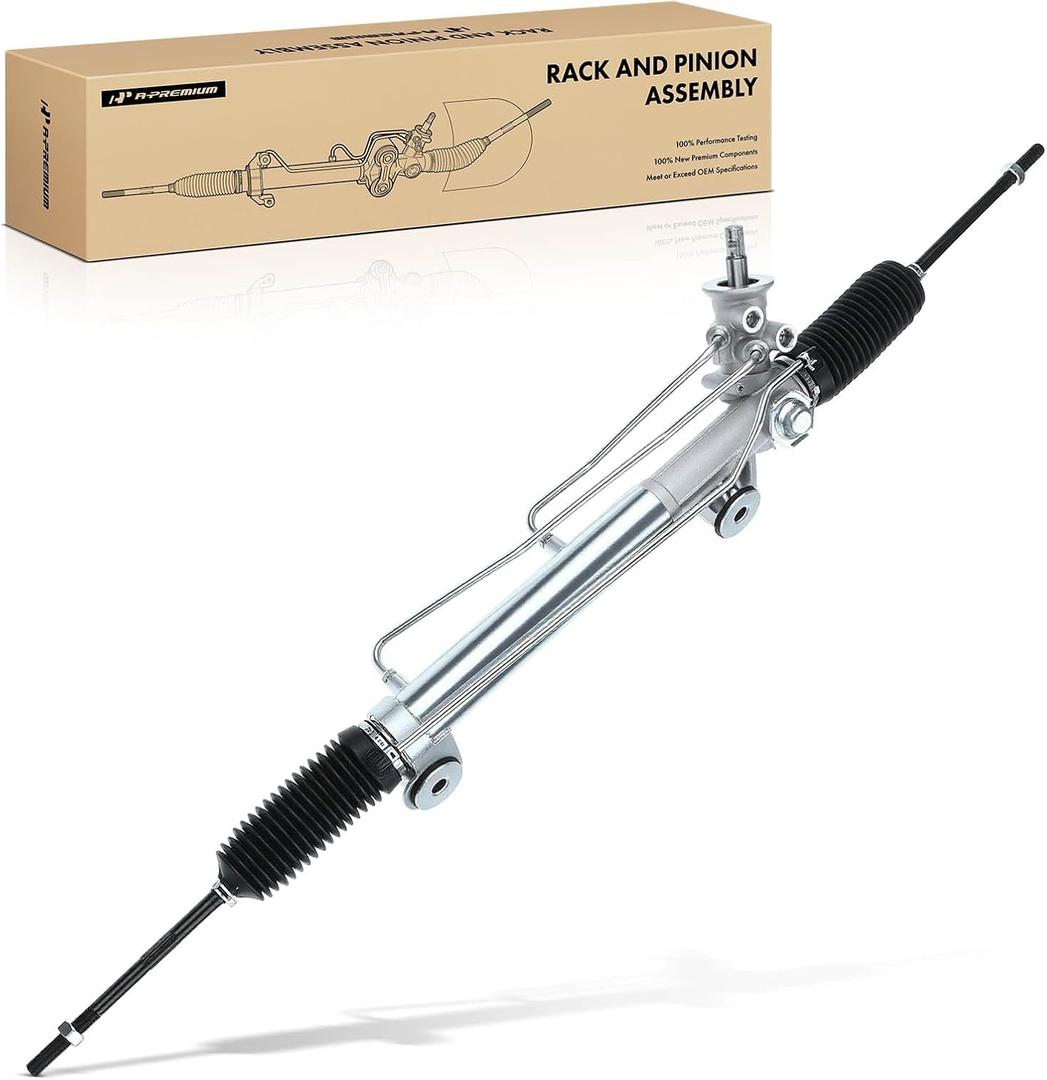 A-Premium Hydraulic Power Steering Rack and Pinion Assembly
Fits Chevy Silverado 1500 1999-2006 RWD & GMC Sierra 1500 1999-2006 RWD, Eliminates Leaks & Annoying Steering Noise