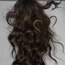 Long Brown Wig for Women 26Inch Wavy Curly Brown Highlight Blonde Hair Wigs Synthetic Hair Replacement Wig Heat Resistant Hair Wig for Daily Party Use Halloween Costume Wigs