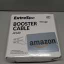 Heavy Duty Jumper Cables - 4 Gauge 20 Feet 600Amp Automotive Booster Cables for Car Battery, for Car, SUV and Trucks, Jumper Cables Kit with Carry Bag, Gloves, Brushes (4 Gauge 20 FT)