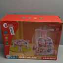 CUTE STONE 2-in-1 Baby Walker for Girls, Toddlers Learning Walker, Early Educational Push Walking Toys with Detachable Activity Center for Infants 12+ Months (Pink)