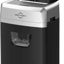 BONSEN 150-Sheet Autofeed Paper Shredder for Office, Heavy Duty Micro-Cut Shredder with 6 Gallon Large Bin, 60 Mins Running Time, P-4 High Security Level for Home Office Use
