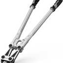 24 In Heavy Duty Bolt Cutter - Industrial Chromium Molybdenum Steel Ergonomic Design, Effortless Cutting for Locks, Chains, Fences & Rebars | Long Lifespan for Construction, Locksmiths & DIY