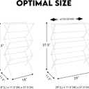 2026 Enhanced Clothes Drying Rack | Foldable Drying Rack Clothing for Laundry | Small Collapsible Portable Dryers for Laundry | Use for Indoor & Outdoor | White 37.5"x29"x12"