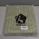 Kevin Textile Pack of 2, Corduroy Soft Solid Spring Decorative Square Throw Pillow Covers Cushion Cases Pillow Cases for Couch Sofa Bedroom Car 22 x 22 Inch 55 x 55 cm, Green