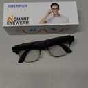 AI Smart Glasses with 8MP Camera, 1080P Video & HD Photo, Bluetooth Audio, AI Voice Assistant, Real-Time Translation, Object Recognition, Noise-Cancel Calls, Music, Photochromic Lenses