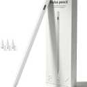 Stylus Pen for Apple iPad 2018-2026, Fast Charging iPad Pencil with Tilt Sensitivity & Palm Rejection, Magnetic Attachment for iPad 6-11th Gen, iPad A16 Air 3-5/M2/M3, Mini 5-7, Pro 11/12.9/M4 (White)