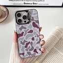 Skyseaco for iPhone 14 Pro Max Case, Cool Camo Pattern Phone Case Vintage Camouflage Shockproof Protective Cover for Women Girls Men Boys Teens, Black
